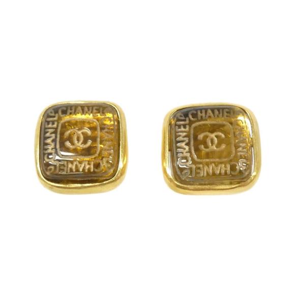 CHANEL Gold Earrings - Picture 1 of 3